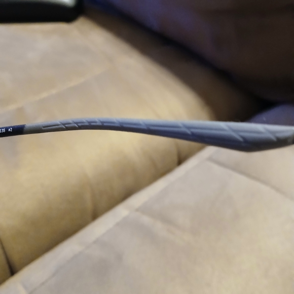 Mens Nike Pivot Six sunglasses black/dark grey with red mirrored lenses 62 - Picture 4 of 5